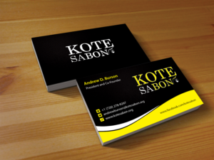 Business Card Design by Creations Box 2015 for Kote Sa Bon | Design: #7383116
