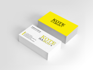 Business Card Design by Creations Box 2015 for Kote Sa Bon | Design: #7383117