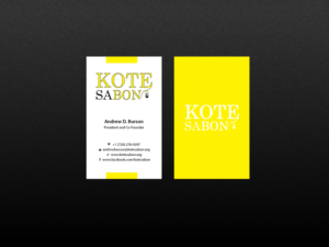 Design de Carte de Visite par Creations Box 2015 pour Kote Sa Bon | Design : #7383118