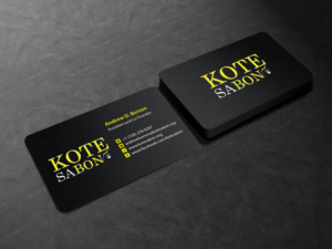 Business Card Design by Creations Box 2015 for Kote Sa Bon | Design: #7383119