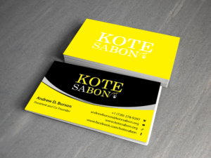 Business Card Design by Creations Box 2015 for Kote Sa Bon | Design: #7383120