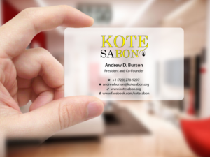 Business Card Design by Creations Box 2015 for Kote Sa Bon | Design: #7383138