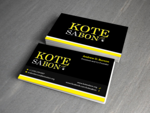 Business Card Design by Creations Box 2015 for Kote Sa Bon | Design: #7383139