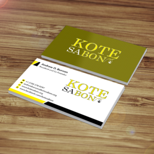 Business Card Design by Creations Box 2015 for Kote Sa Bon | Design: #7383147