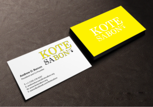 Design de Carte de Visite par Creations Box 2015 pour Kote Sa Bon | Design : #7383148