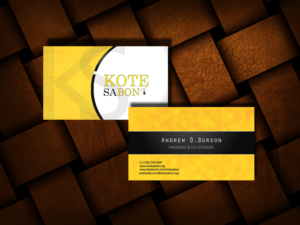 Business Card Design by Macaw for Kote Sa Bon | Design: #7394059