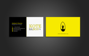 Business Card Design by chandrayaan.creative for Kote Sa Bon | Design: #7382858