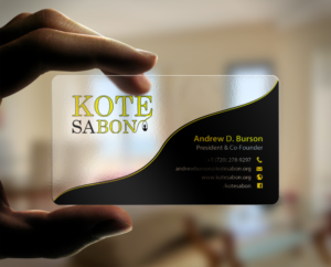 Business Card Design by chandrayaan.creative for Kote Sa Bon | Design: #7382869