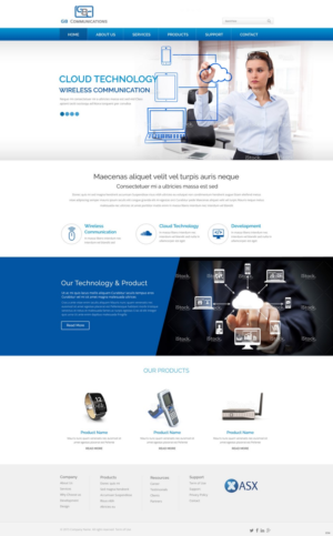 Web Design by pb for this project | Design: #7372166