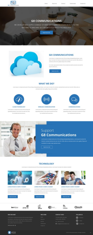 Web Design by pb for this project | Design: #7373868