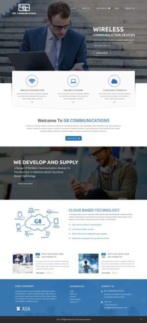 Web Design by pb for this project | Design: #7373869