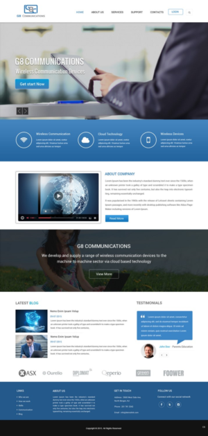 Web Design by pb for this project | Design: #7373870