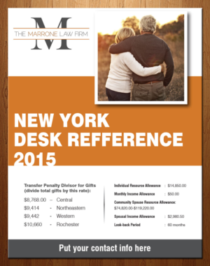 Flyer Design by theblueart for The Marrone Law Firm, P.C. | Design: #7395906