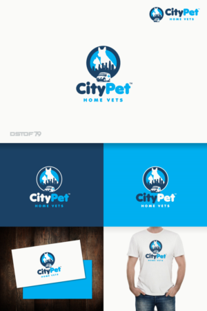 City Pet Home Vets | Logo-Design von SilverFire