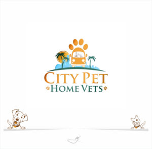 Logo Design by Mimi &amp; Max for City Pet Home Vets | Design: #7414514