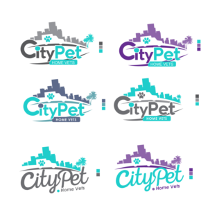 Logo Design by DYNAMITE! for City Pet Home Vets | Design: #7425867
