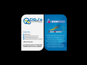 Visitenkarten-Design von Creations Box 2015 für dieses Projekt | Design: #7374401