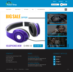 Web Design by pb for Brulo | Design: #7382416