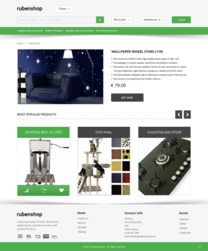 Web Design by pb for Brulo | Design: #7384308