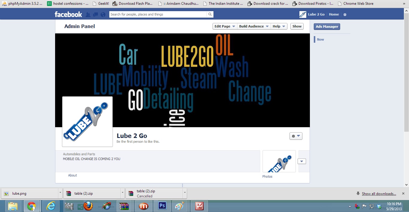 Facebook-Design von Rohithzr für lube2go | Design #1868501