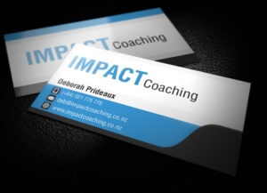 Business Card Design by huskystafford for Impact Coaching | Design: #7385455