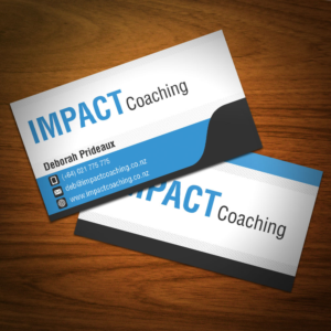 Business Card Design by huskystafford for Impact Coaching | Design: #7385458