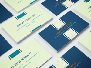 Business Card Design by kaze_ for Impact Coaching | Design: #7403644