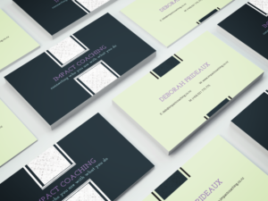 Business Card Design by kaze_ for Impact Coaching | Design: #7436691
