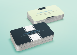 Business Card Design by kaze_ for Impact Coaching | Design: #7442559