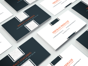 Business Card Design by kaze_ for Impact Coaching | Design: #7455332