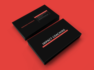 Diseño de Tarjeta de Presentación por kaze_ para Impact Coaching | Diseño: #7504510