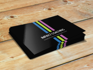 Diseño de Tarjeta de Presentación por maree_dez para Impact Coaching | Diseño: #7493612