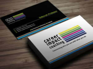 Diseño de Tarjeta de Presentación por Verified artistry (Design garden) para Impact Coaching | Diseño #7461676