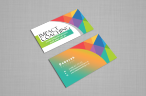 Diseño de Tarjeta de Presentación por Gfx.26™ para Impact Coaching | Diseño: #7423600