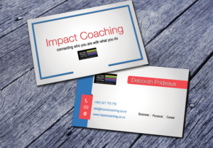 Business Card Design by design idea for Impact Coaching | Design: #7488599