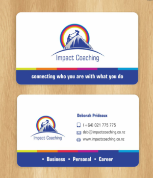 Diseño de Tarjeta de Presentación por IneseRo para Impact Coaching | Diseño: #7419112