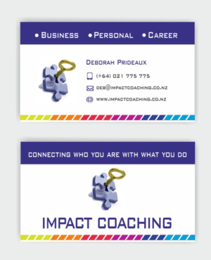 Business Card Design by IneseRo for Impact Coaching | Design: #7429803