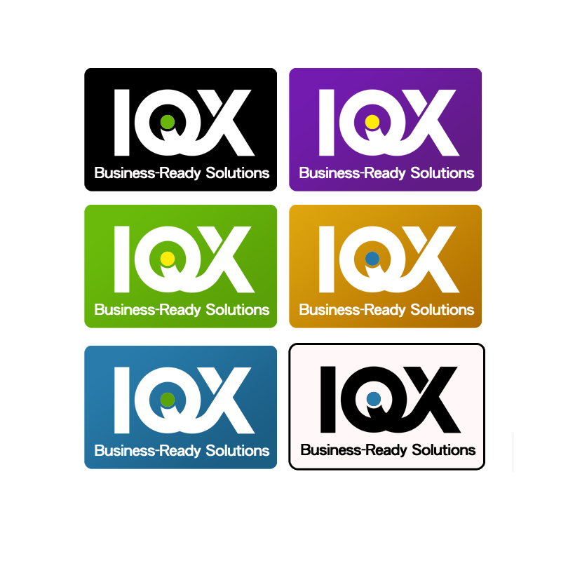 Logo Design by REX for IQX Business Solutions | Design #12303