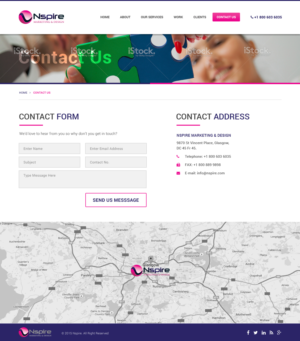 Web Design by Atom for Nspire Marketing & Design | Design: #7624730