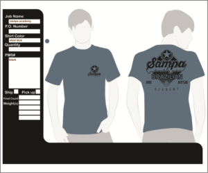 T-shirt Design by kemdu