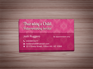 Business Card Design by Patrícia Duarte for this project | Design: #1859171