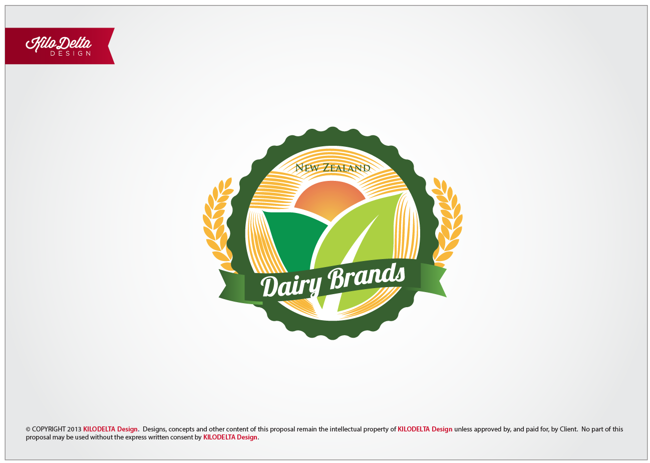 Logo Design by kdmacalinao for New Zealand Dairy Brands | Design #1857499