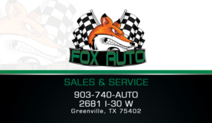 Business Card Design by Hardcore Design for Fox Auto | Design: #7448659