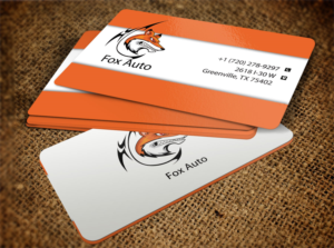 Design de Carte de Visite par Lanka Ama pour Fox Auto | Design : #7389465