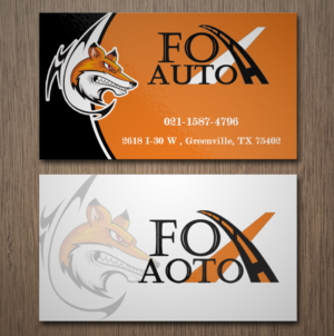 Design de Carte de Visite par Lanka Ama pour Fox Auto | Design : #7389475