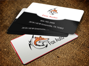 Design de Carte de Visite par Lanka Ama pour Fox Auto | Design : #7389476