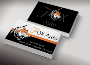Diseño de Tarjeta de Presentación por Lanka Ama para Fox Auto | Diseño: #7389515