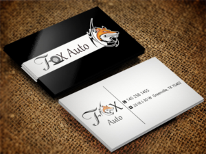 Diseño de Tarjeta de Presentación por Lanka Ama para Fox Auto | Diseño: #7393551