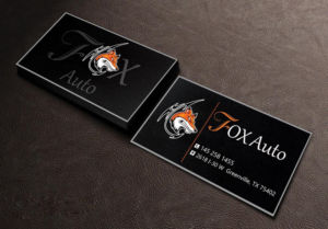 Diseño de Tarjeta de Presentación por Lanka Ama para Fox Auto | Diseño: #7393552
