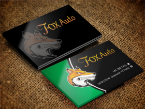 Diseño de Tarjeta de Presentación por Lanka Ama para Fox Auto | Diseño: #7405681